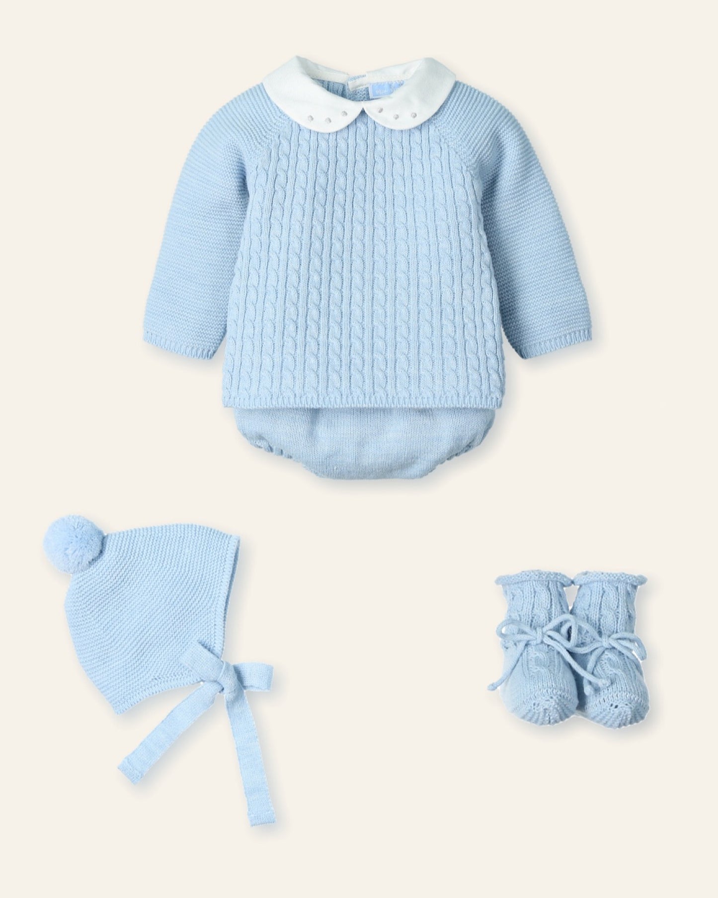 Traje tejido culotte cloud braide