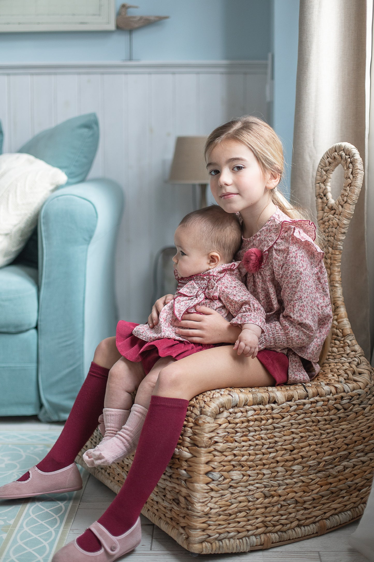 Conjunto Bebé Burdeos