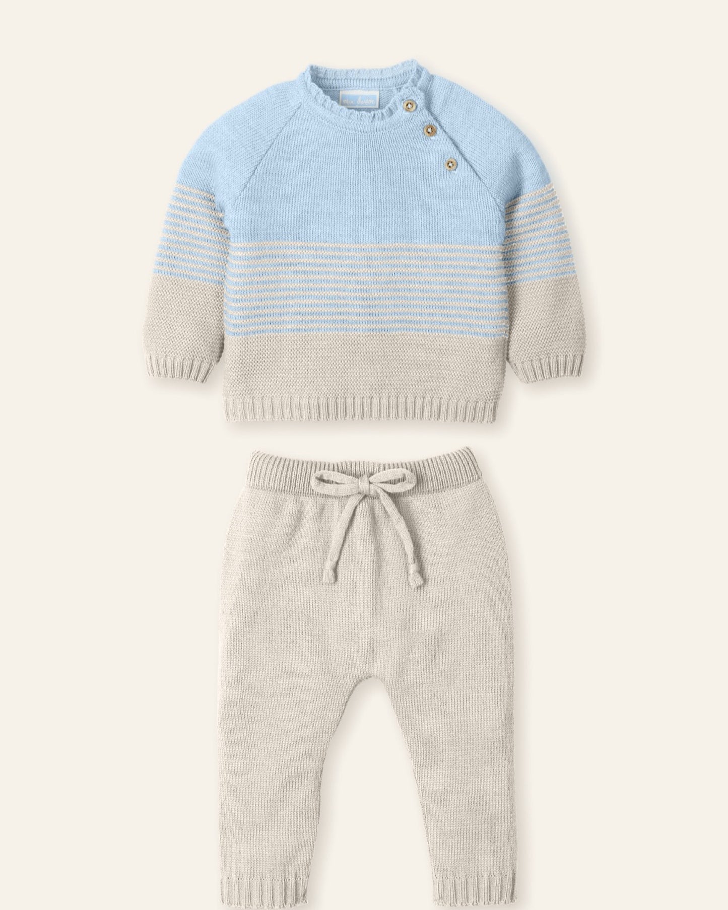 Jersey y Pantalon tejido nube