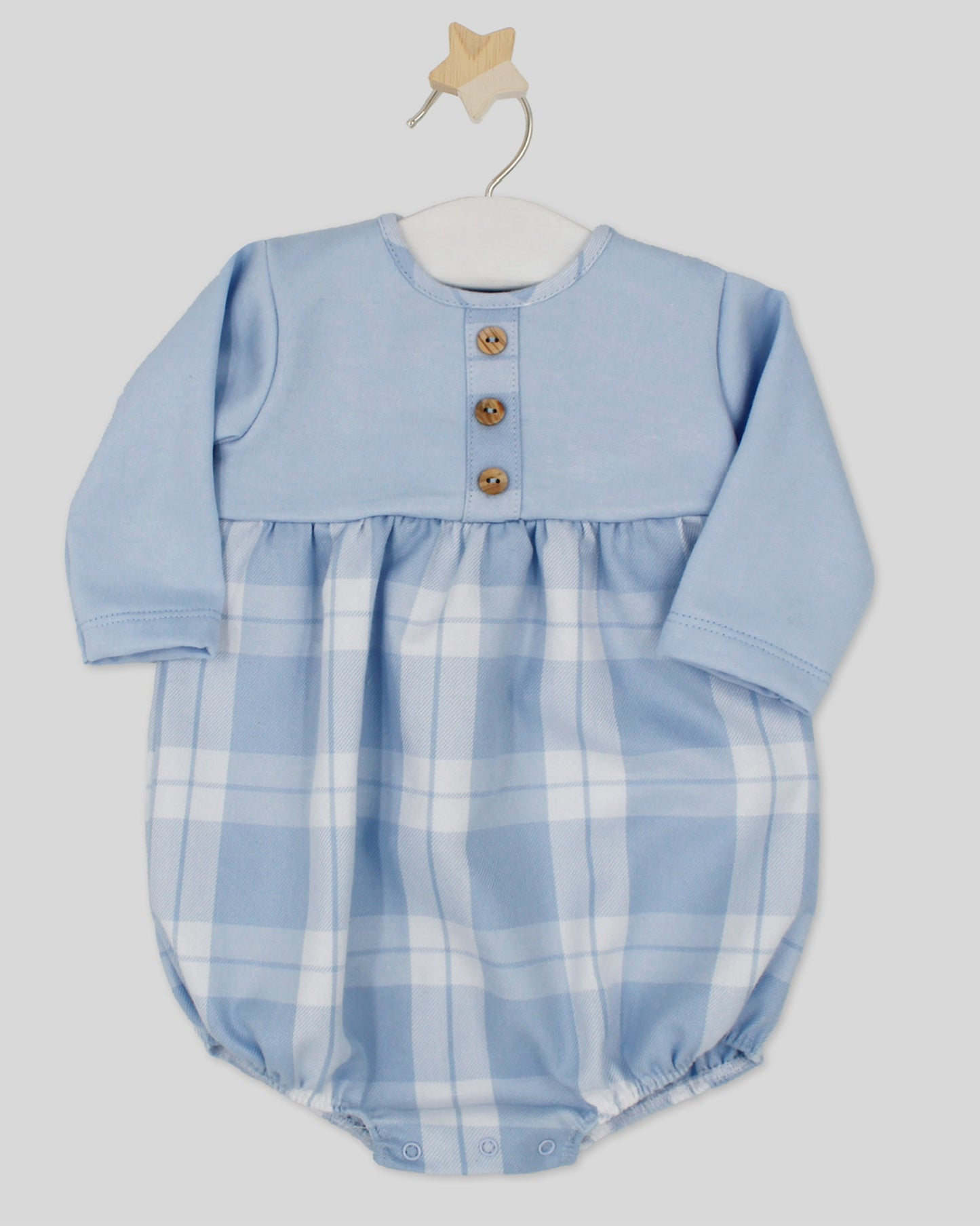 Pelele Corto CT Celeste