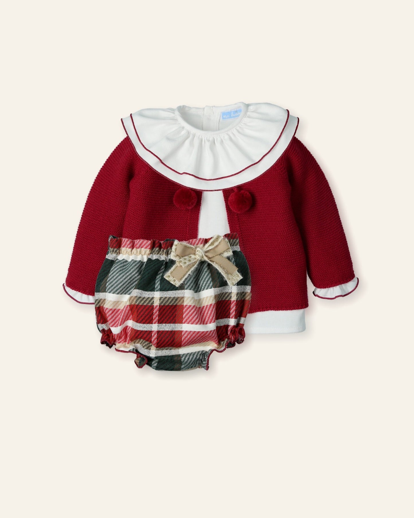 Conjunto 3 Piezas Tartan