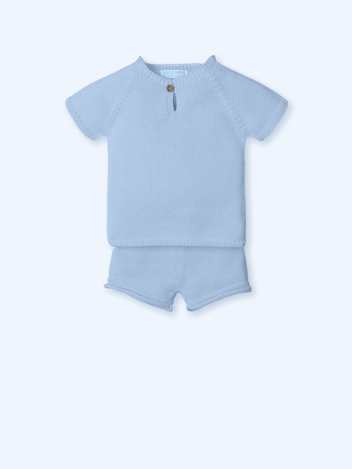 Set Tejido Azul Azafata
