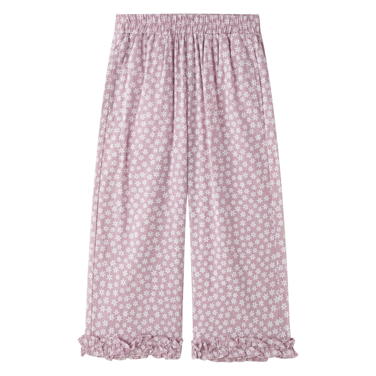 Pant Set Flores Mauve