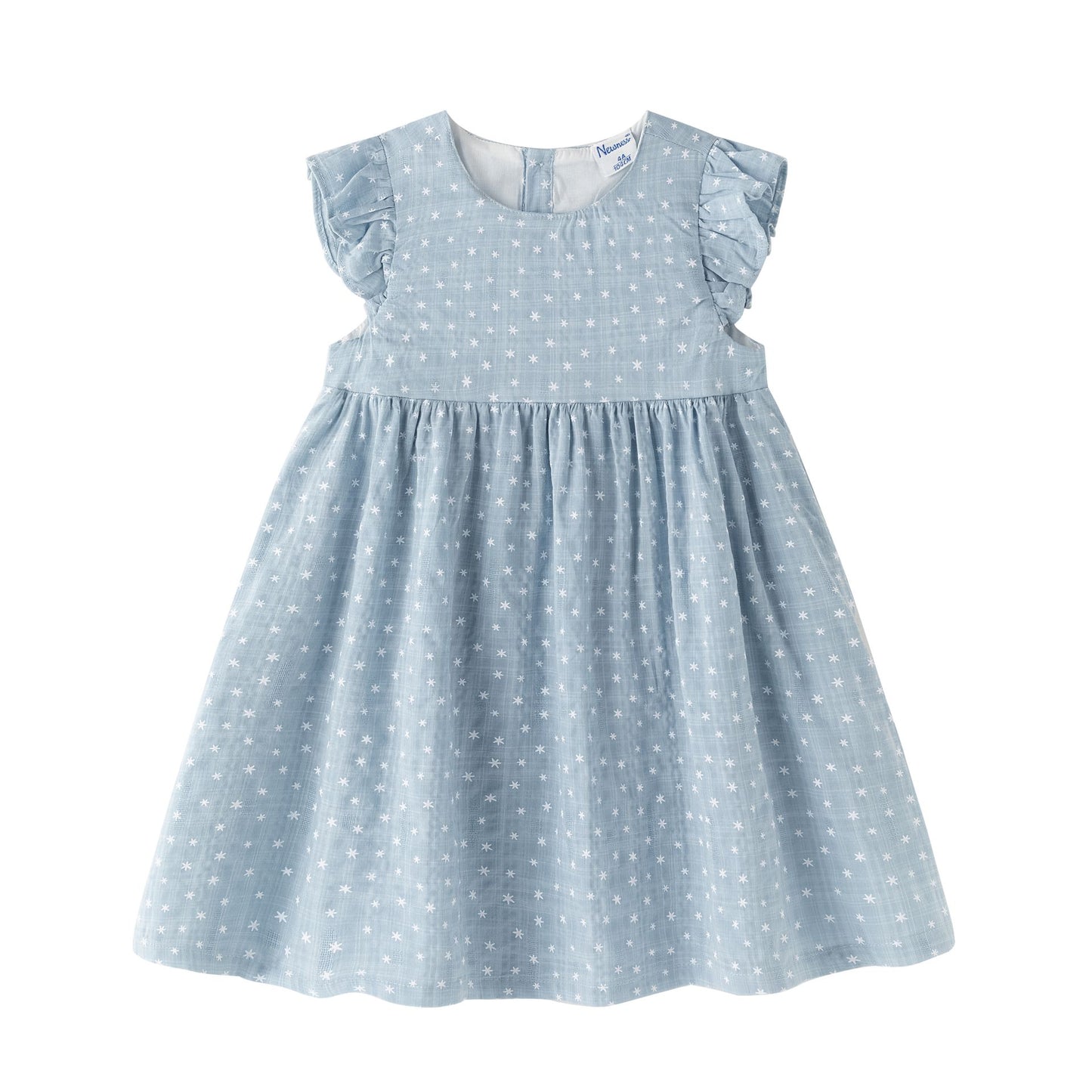Vestido azul mini estrellas