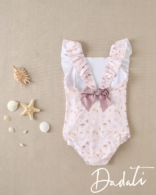 Traje de Baño Niña Unicornio