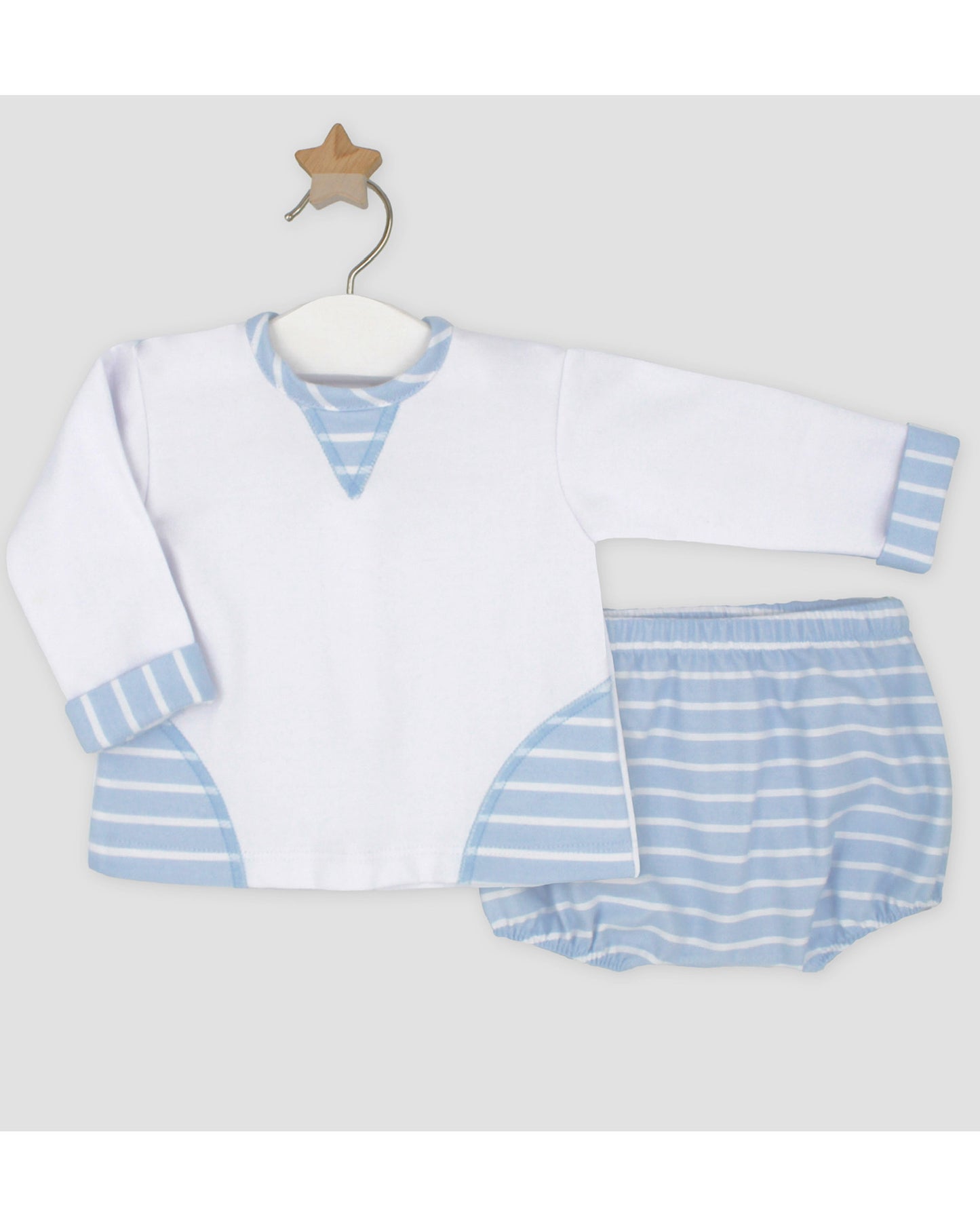 Sudadera y Bombacho Celeste