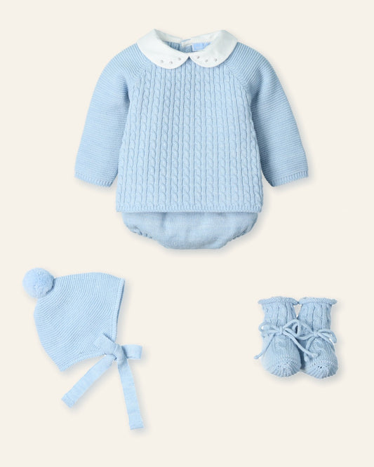 Traje tejido culotte cloud braide