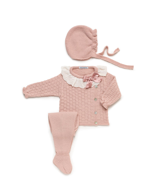 Conjunto 3 Piezas Puntilla