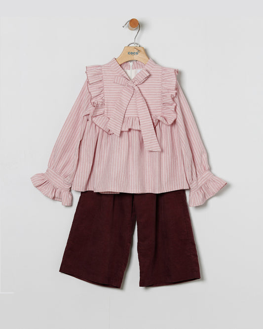 Conjunto Pantalón Vino