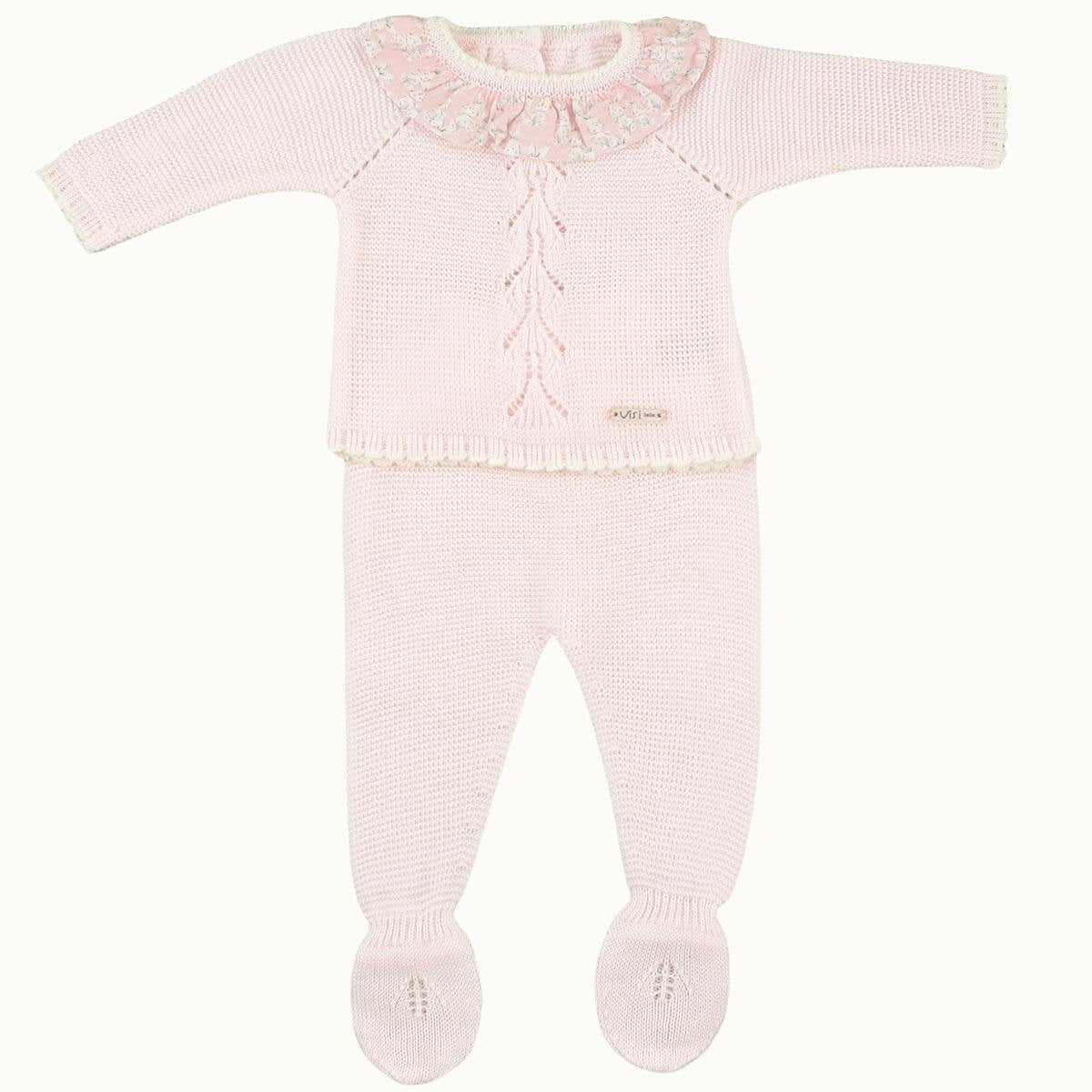 conjunto tejido conejos