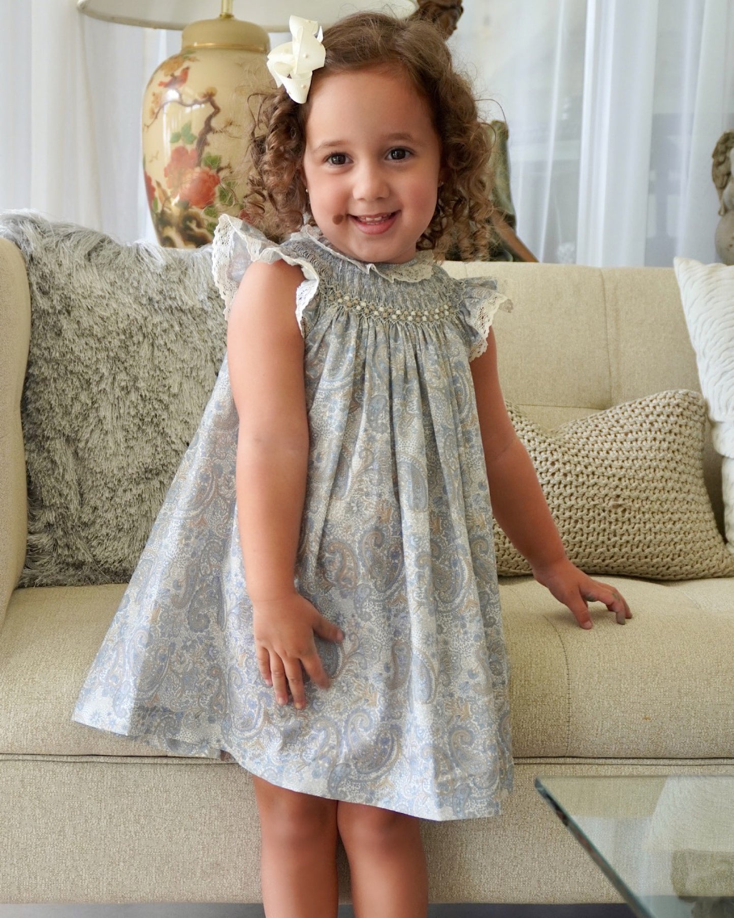 Vestido DBB Paisley Azul