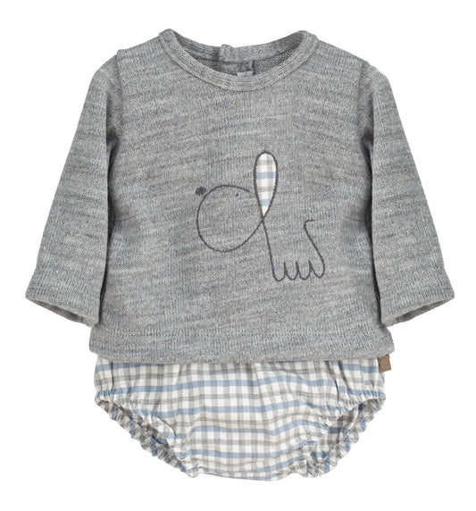 Conjunto Pololo Perrito CLM Azul