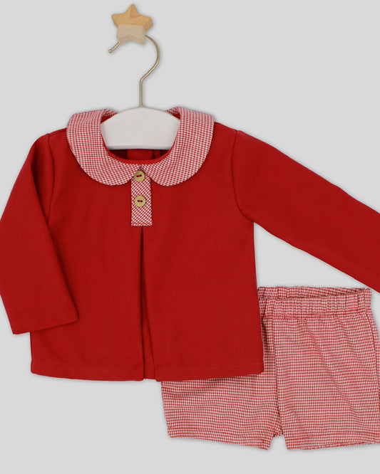 Camisa y Bombacho Rojo