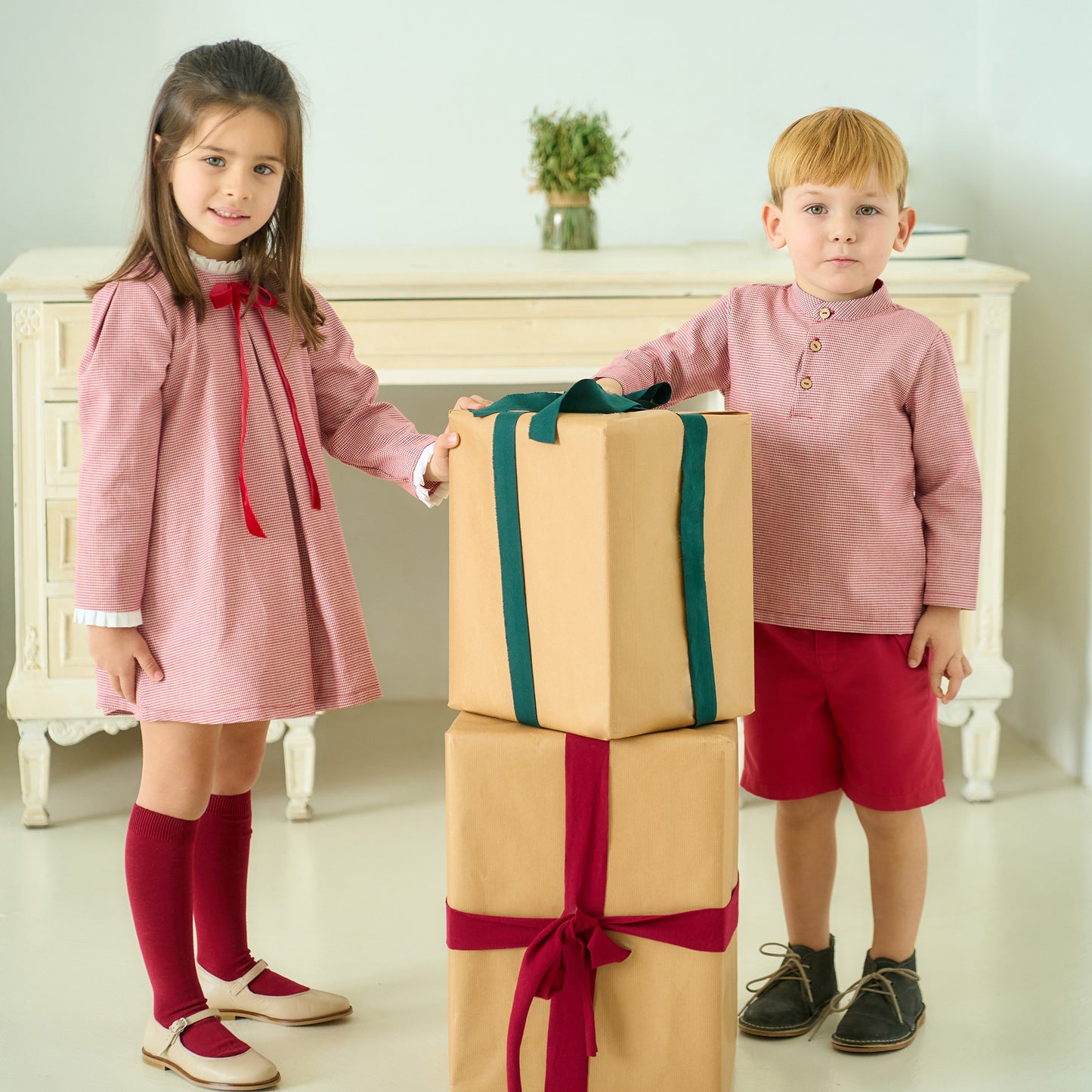 Camisa y Bermudas Rojo
