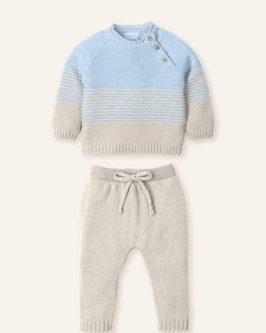 Jersey y Pantalon tejido nube