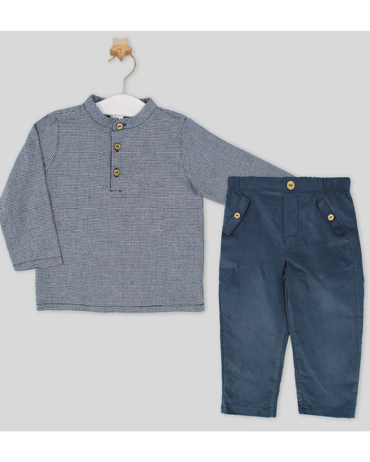 Camisa y Pantalón Azul