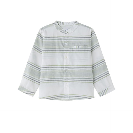 Short Set Verde Rayas