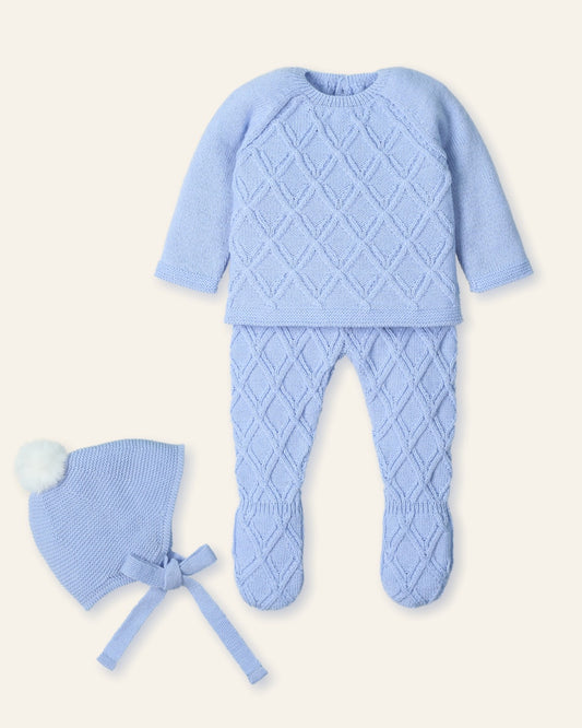 Traje tejido Cielo invernal