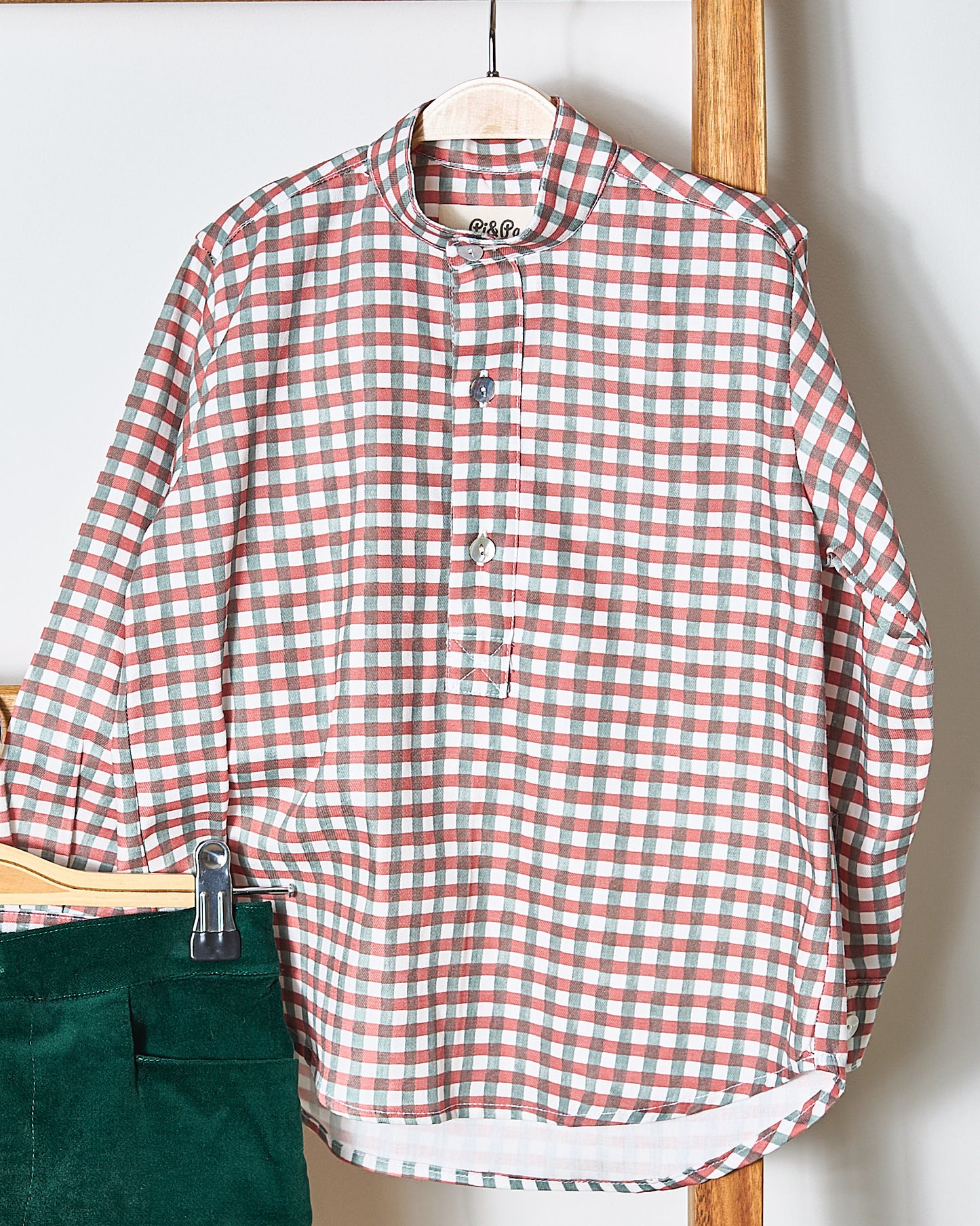 Conjunto Pantalon Cuadros