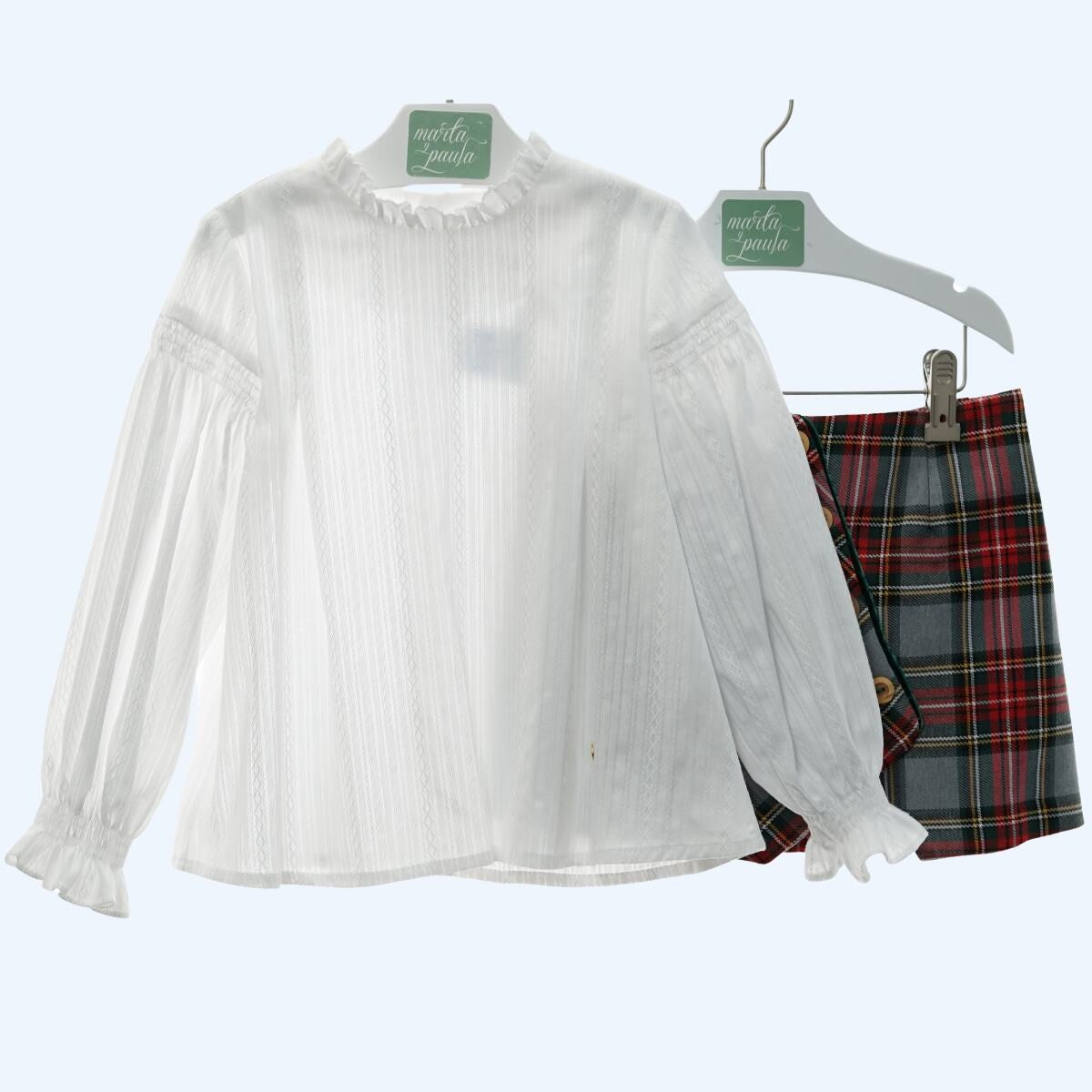 Conjunto Falda Tartan