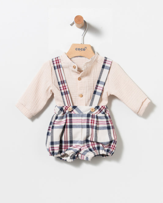 Conjunto Christmas Plaid Boy