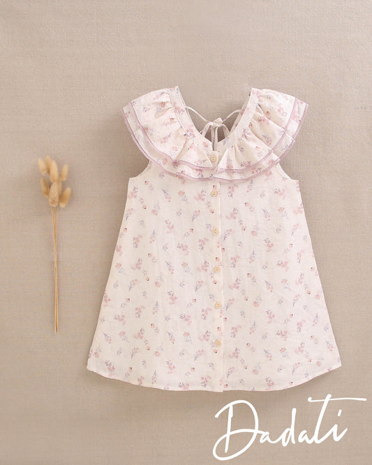 Vestido Floral Rosado Dadati