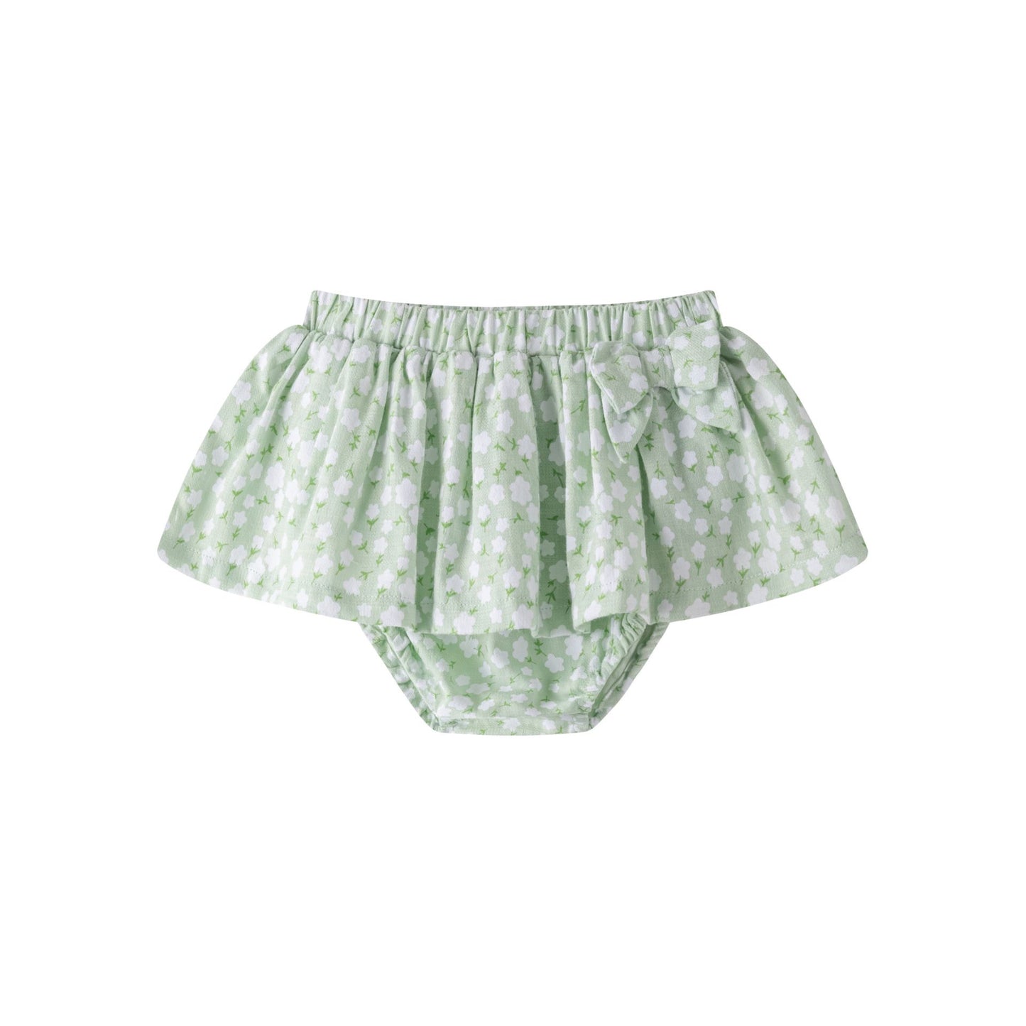 Set Verde Minifalda