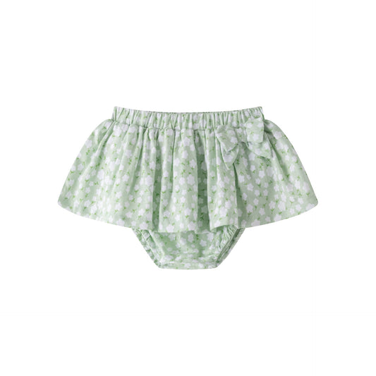 Set Verde Minifalda