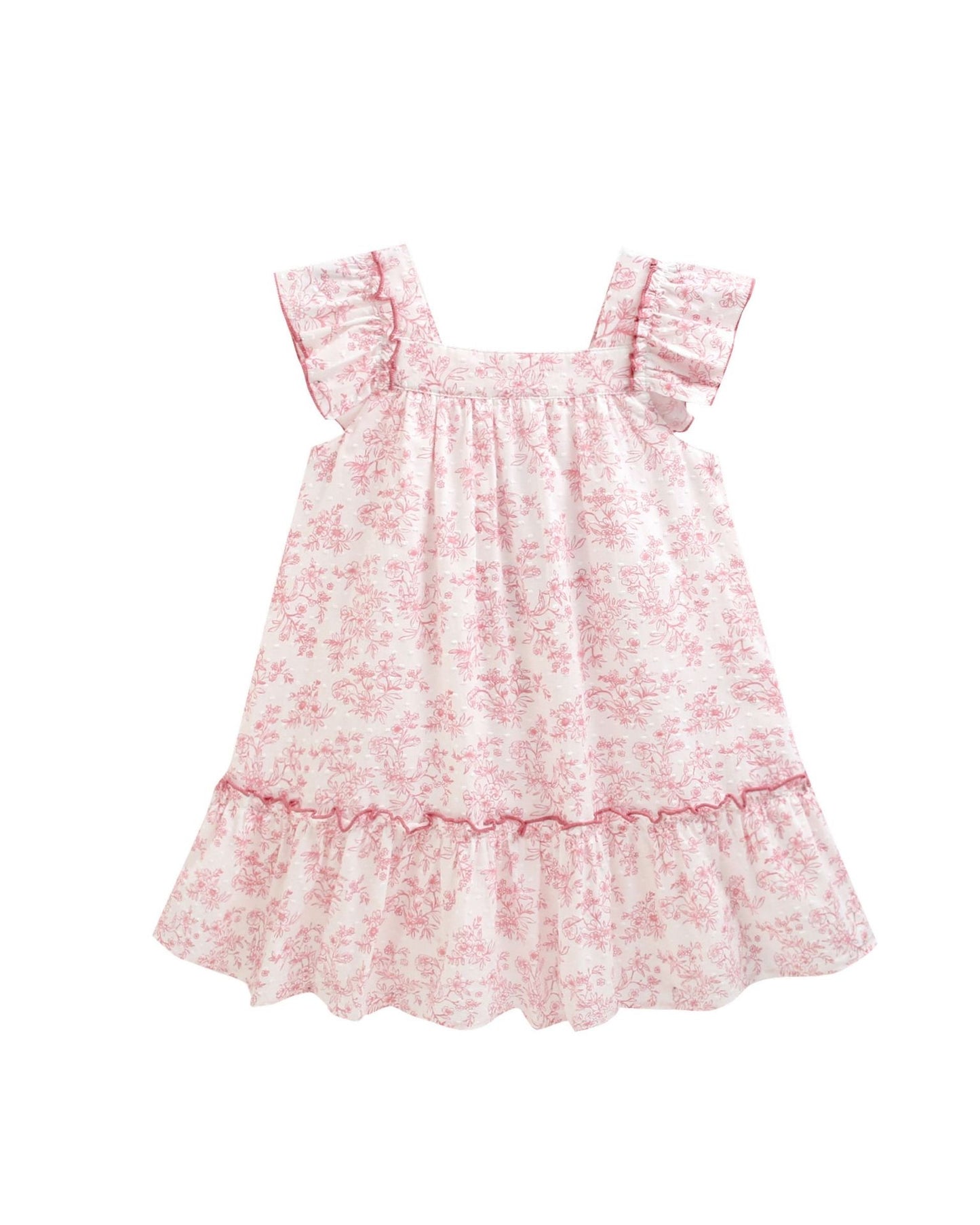 Vestido Toille Rosa