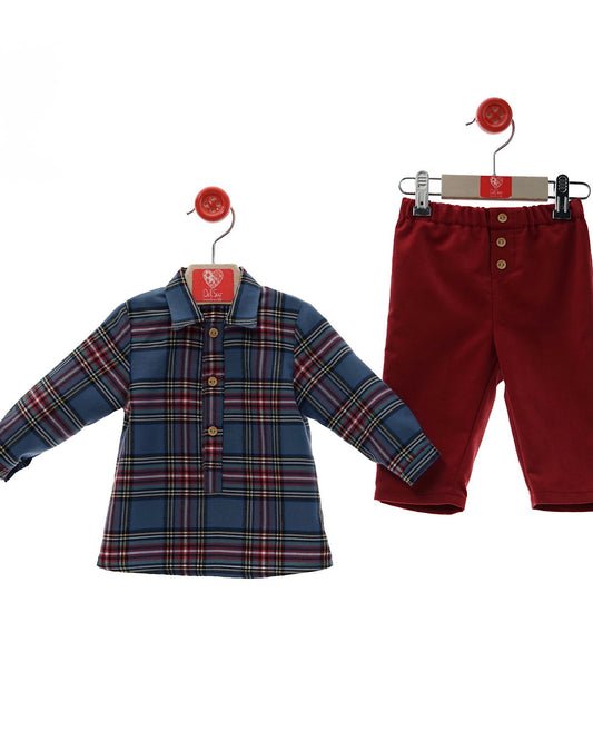 Conjunto Niño Azul Regata