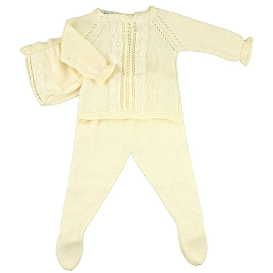 Conjunto Tejido Celeste Varon