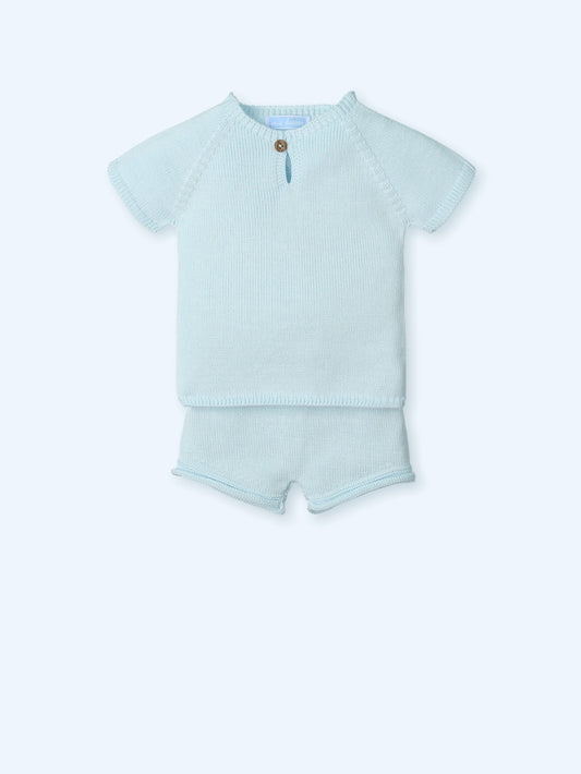 Set Tejido Azul Serenity