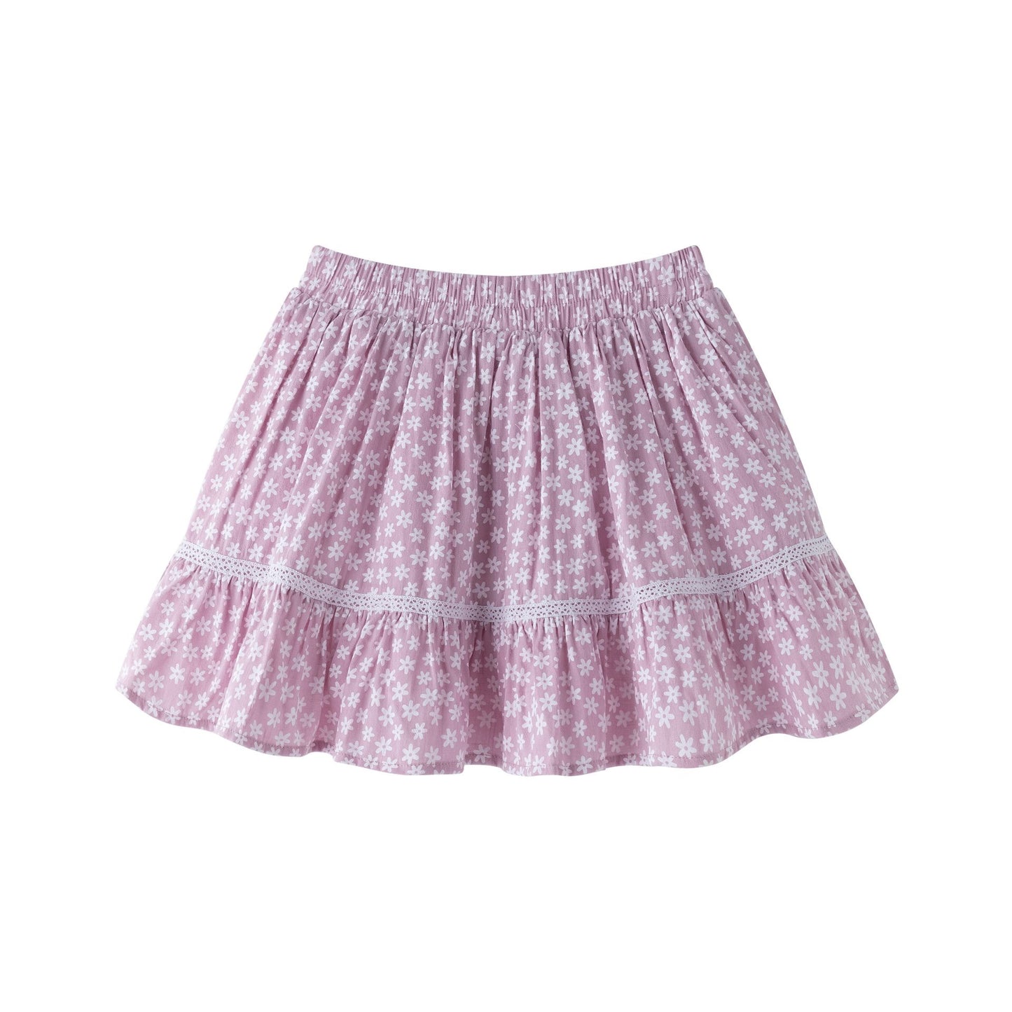 Skirt Set Flores Mauve