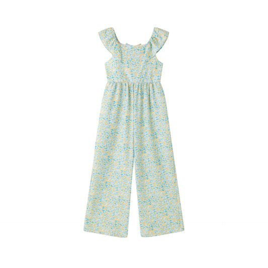 Romper Flores Aqua