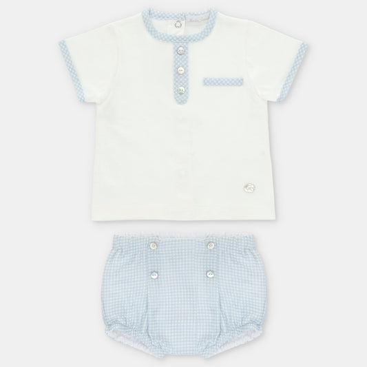 Conjunto Cotton Cloud Azul