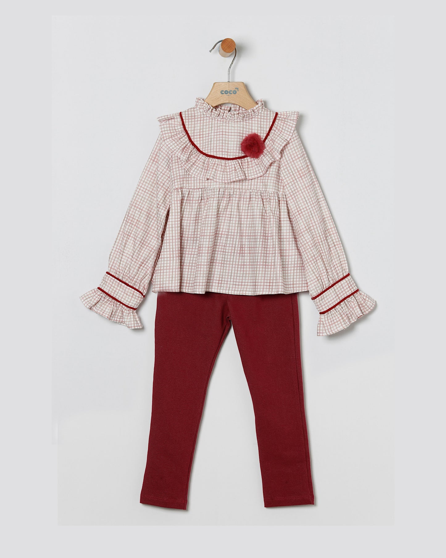 Conjunto Pantalón Burdeos