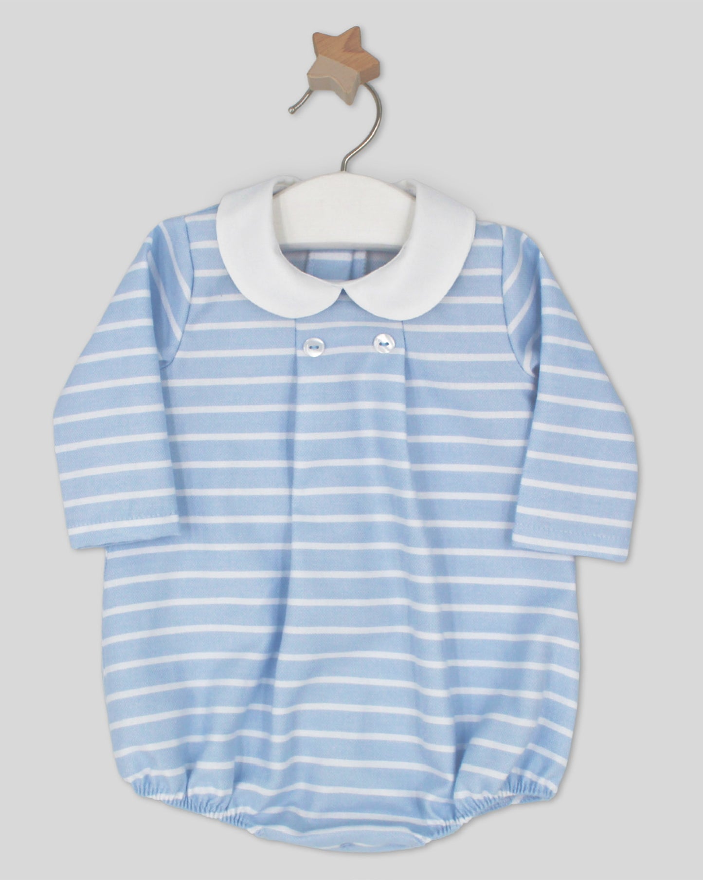 Pelele Corto Celeste