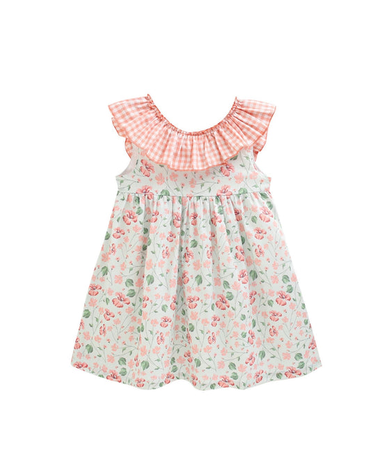 Vestido Flores Menta