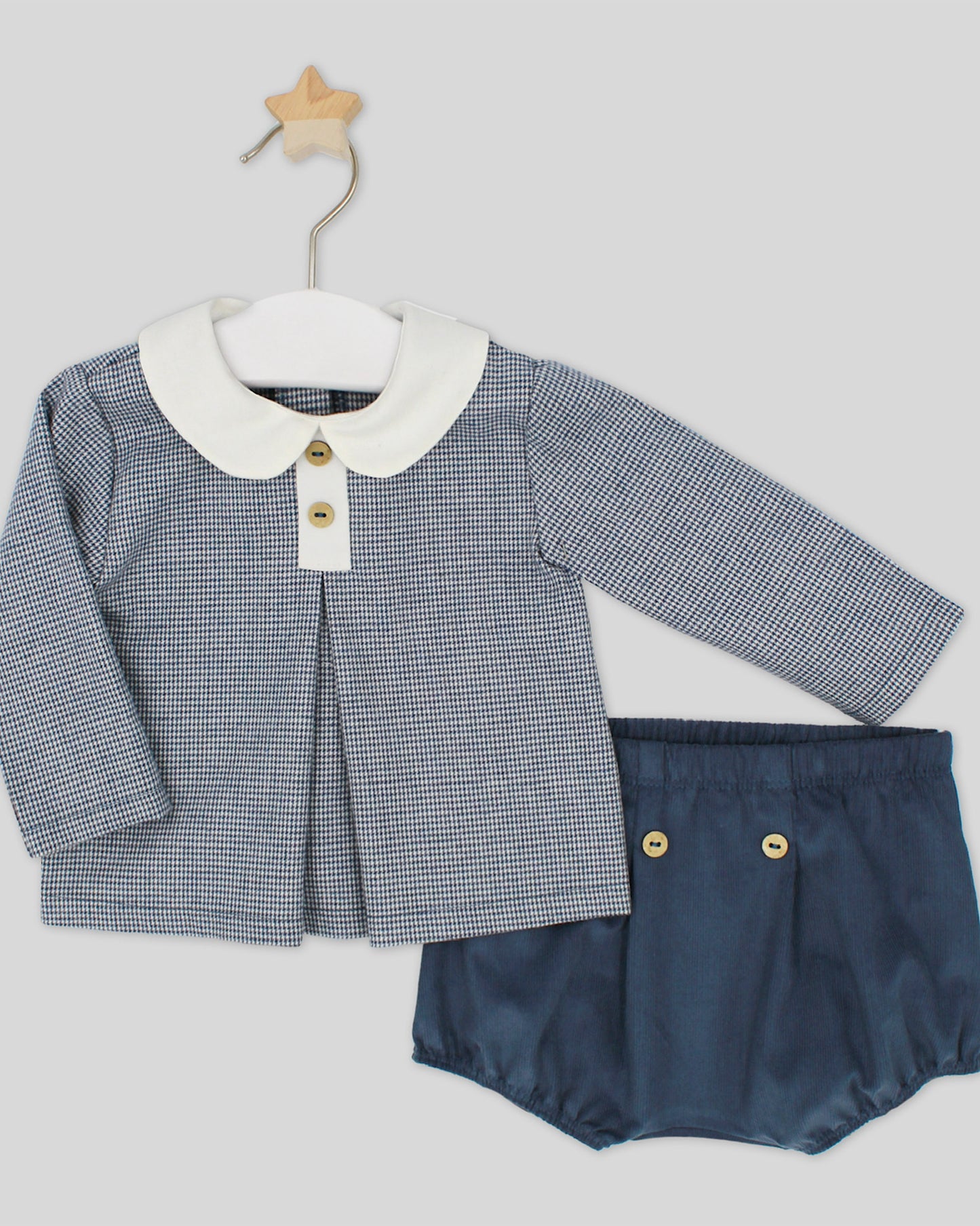 Camisa y Bombacho Azul