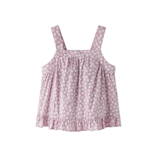 Pant Set Flores Mauve