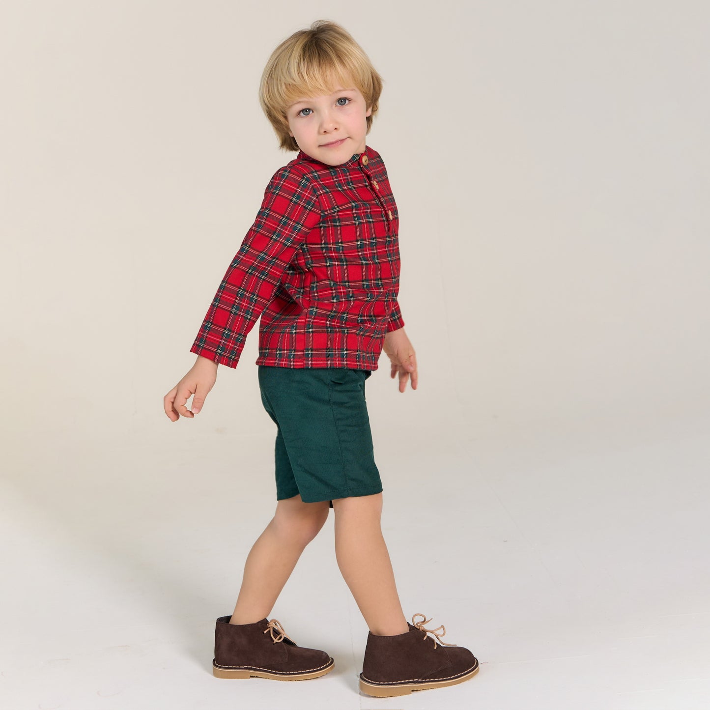 Camisa y Bermudas Rojo