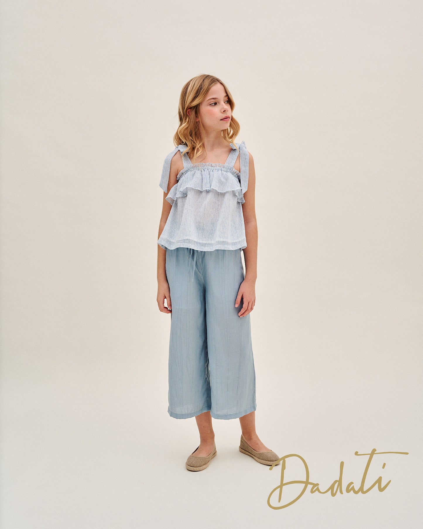 Pant Set Dadati Azul