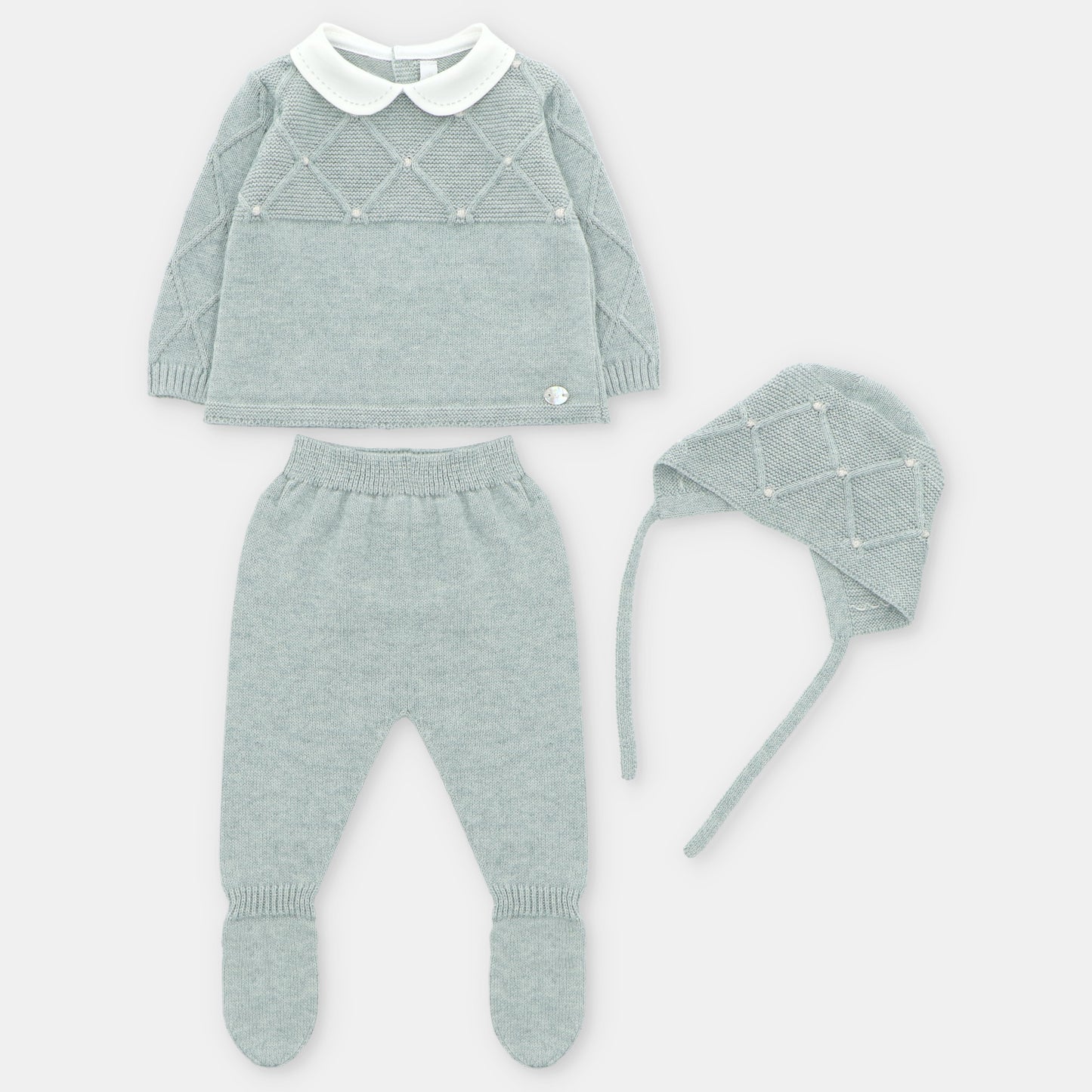 Tejido Verde 3 piezas