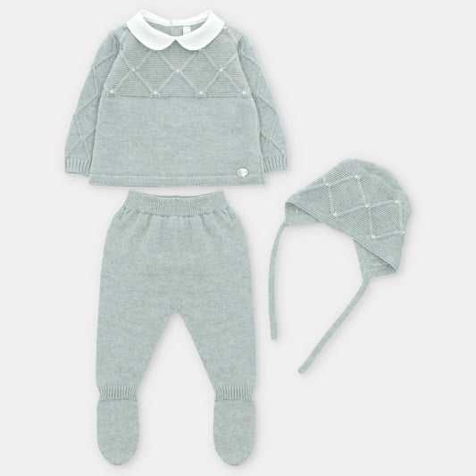 Tejido Verde 3 piezas