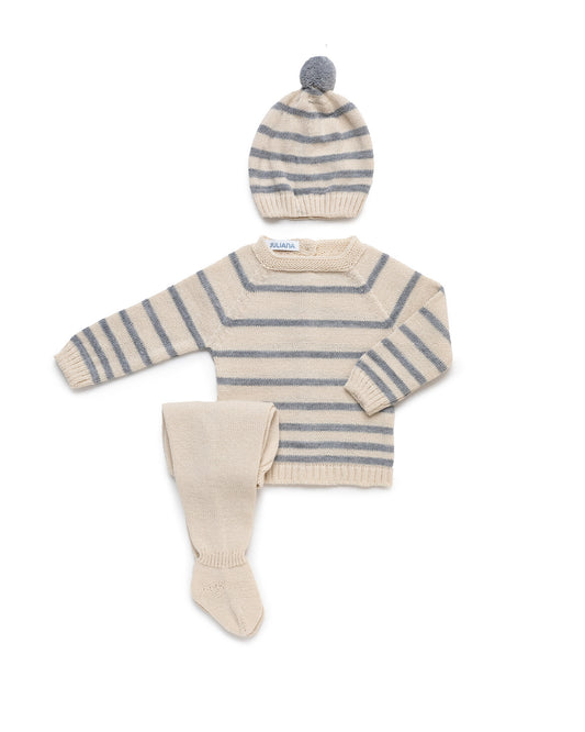 Conjunto 3 Piezas Rayado