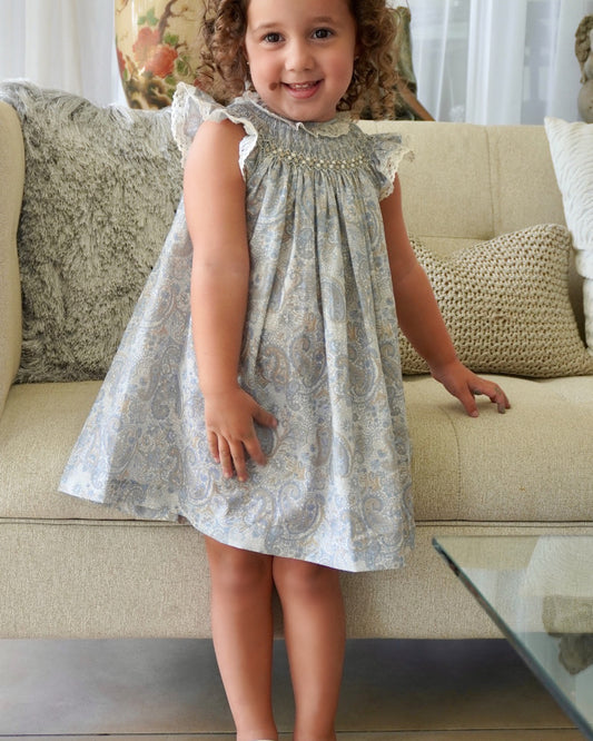 Vestido DBB Paisley Azul