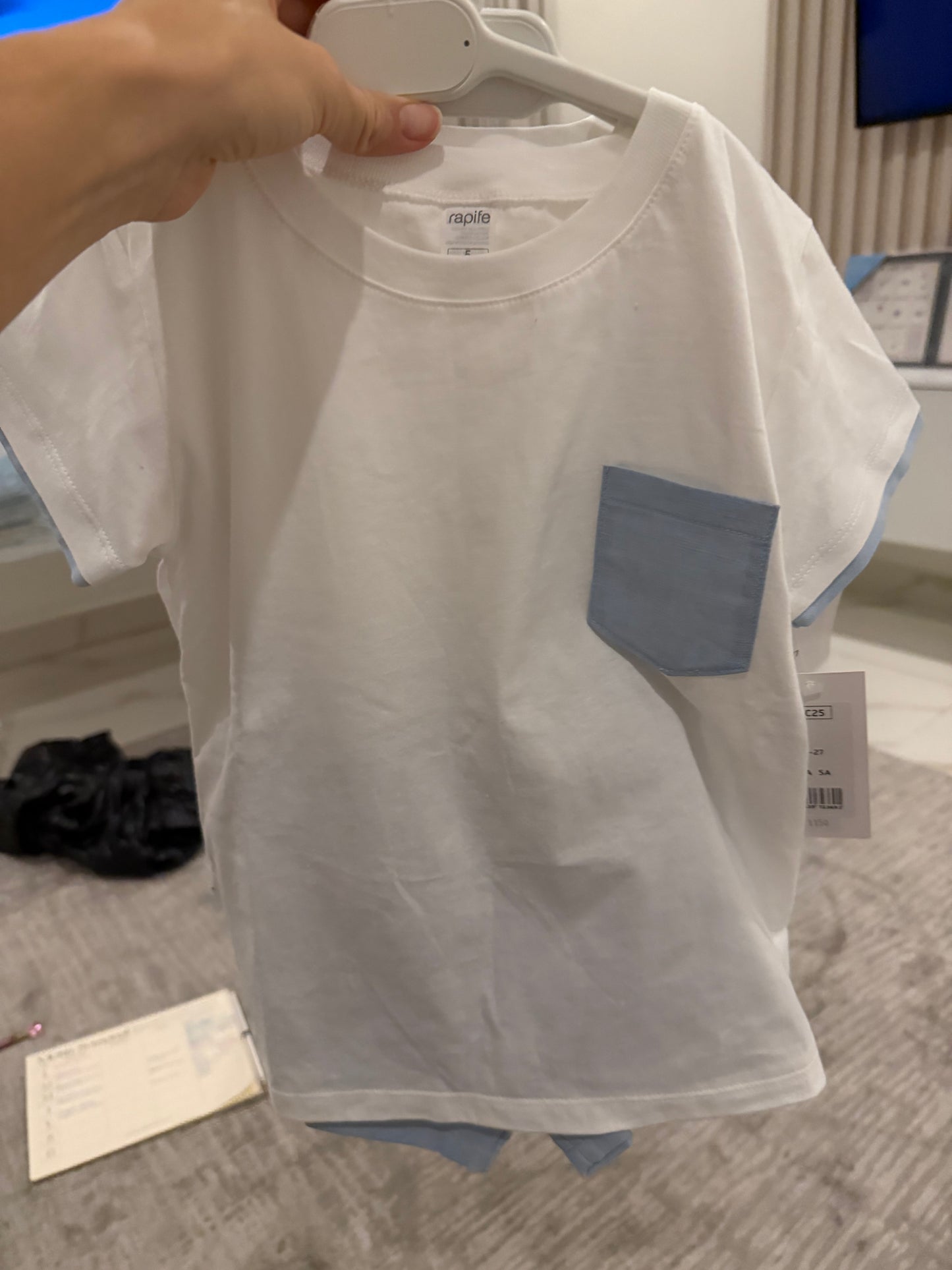 Camiseta y Short Azul