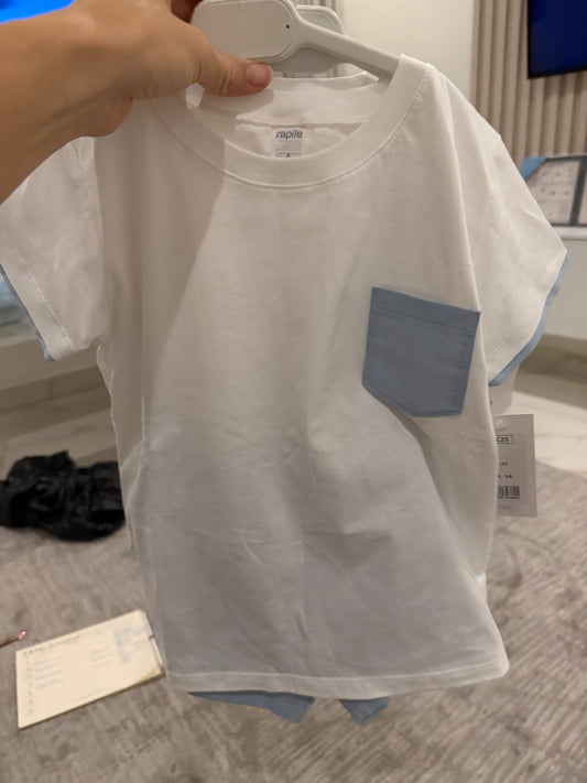 Camiseta y Short Azul