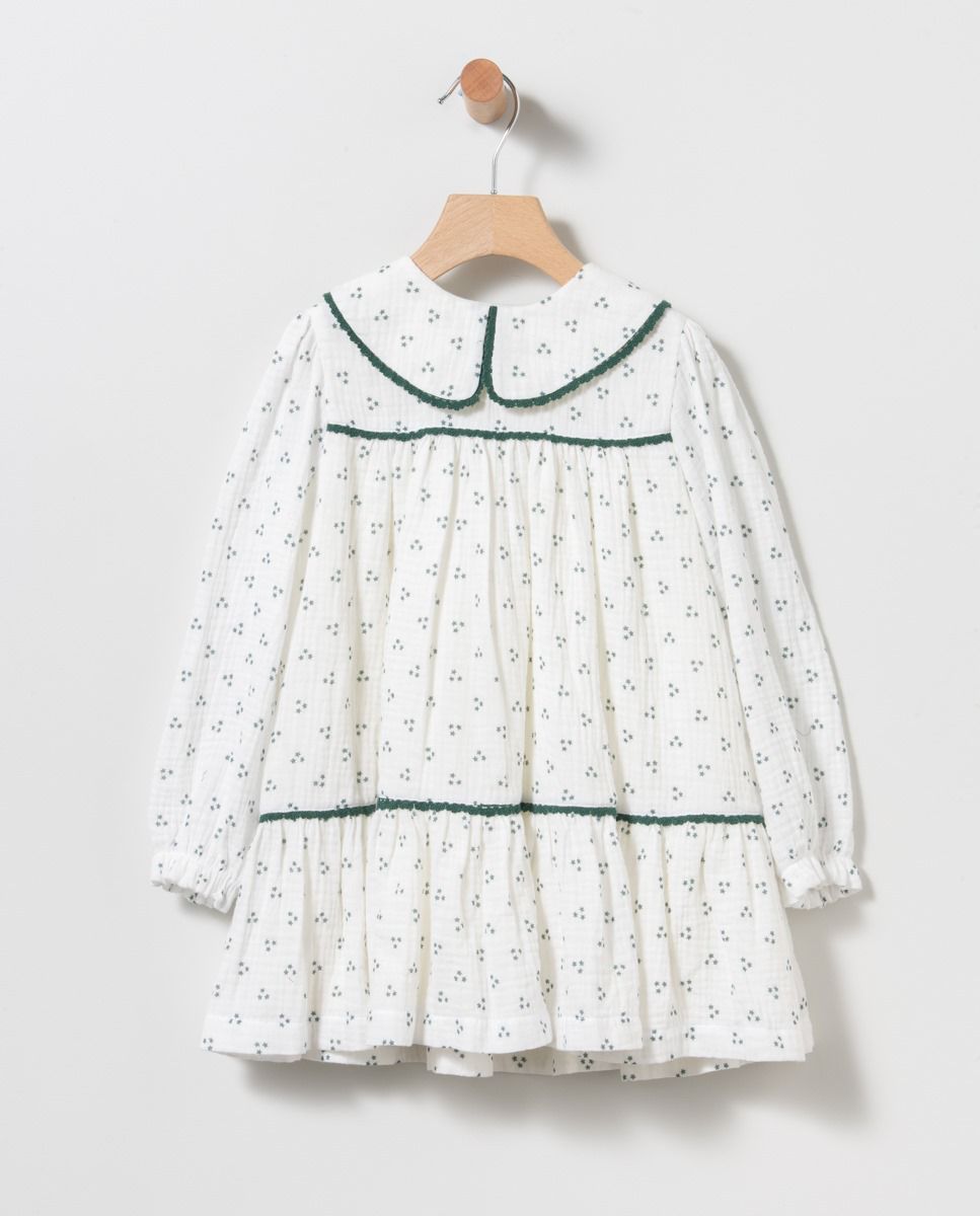 Vestido Estrellas Verde