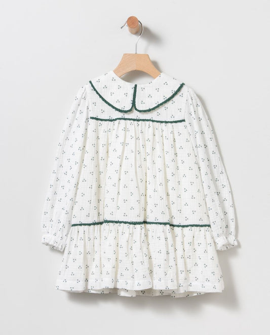 Vestido Estrellas Verde
